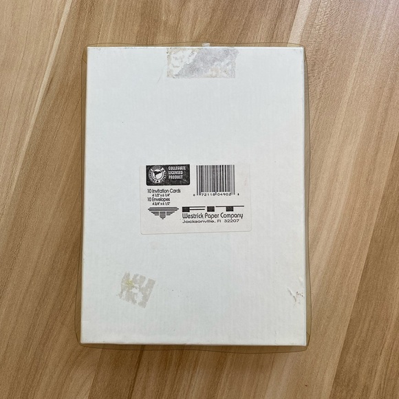 New Vintage University of Florida UF Gators Party Invitations 10 Count Pack - Picture 8 of 8